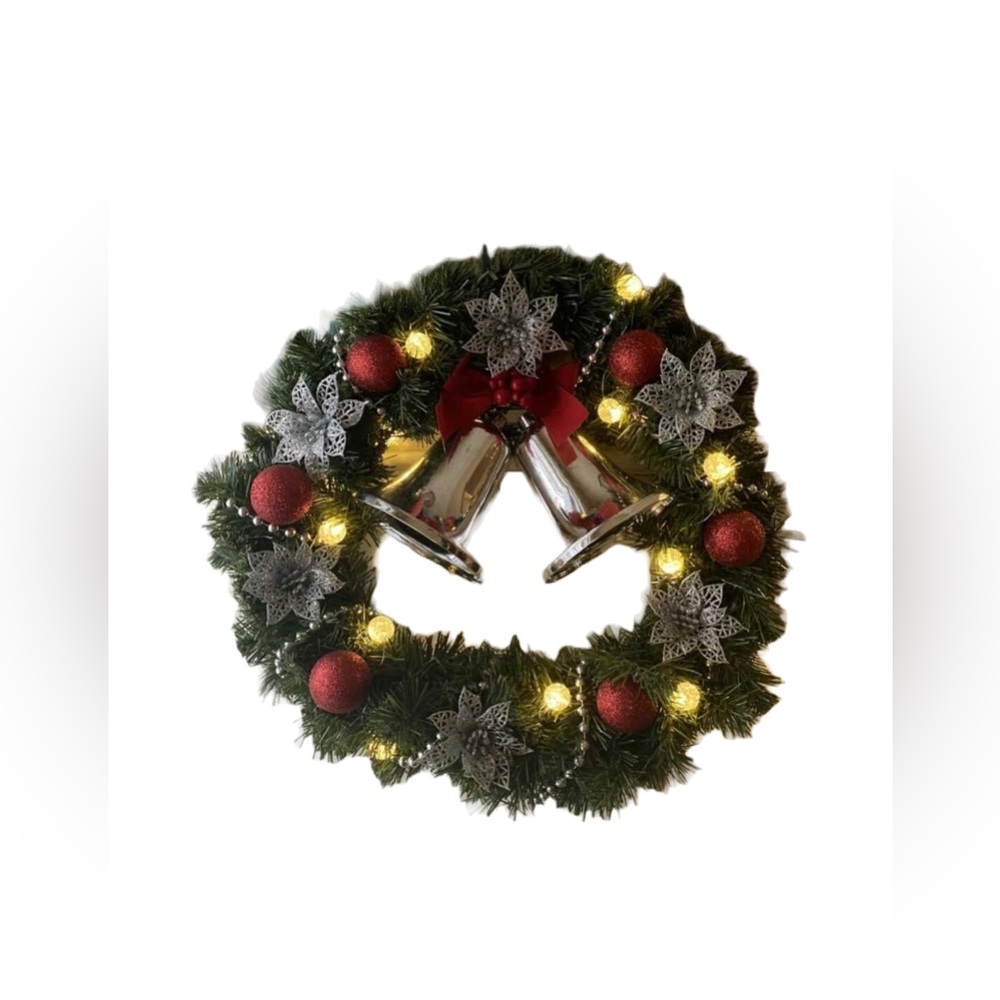 Handmade Light Up Wreath